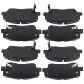 Ceramic Brakes Pads Ocpty Quick Stop Front Rear Brake Pad Fit For 2010-2012 Hyundai Santa Fe 2011-2013 Kia Sorento