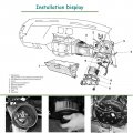 Hvac Blower Motor Assembly For Toyota Camry 4runner Highlander Avalon Lexus Es350 Gx460 Rx350 Rx450h