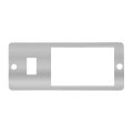 Stainless Steel Square Sleeper Light Trim For Peterbilt 359 379 67042 