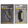 Niche Brake Pad Set For Kawasaki Ninja 250r 43082-1161 43082-1145 Front Rear Organic
