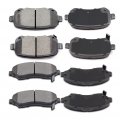 Aintier Automotive Replacement Brake Pads Front Rear Fit For Chrysler Town Country 2008-2012 For Dodge Grand Caravan Journey
