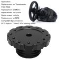 Steering Wheel Adapter Aluminum Alloy 73mm 2 87in Car Hub For Thrustmaster T300 T500 For Momo Sparco Luisi