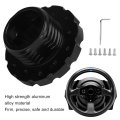 Steering Wheel Adapter Aluminum Alloy 73mm 2 87in Car Hub For Thrustmaster T300 T500 For Momo Sparco Luisi