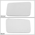 Driver Left Side Door Rear View Mirror Glass Lens Replacement Compatible With 84-90 Dodge Grand Caravan Plymouth Voyager