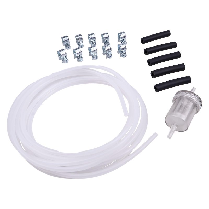 Ztuoauma 5m Long Fuel Tank Hose Clips Inline Filter Kit 1320399a 35320a For Eberspacher Webasto Diesel Heaters