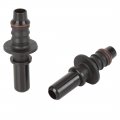 X Autohaux 2pcs 9 49mm Id8 Car Fuel Line Hose Pipe Quick Release Male Connect Connector
