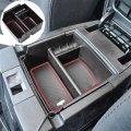 Center Console Organizer Tray For Jeep Wrangler Jk Jku 2011-2018 Rubicon Sport Sahara Accessories Armrest Storage Glove Box Red 