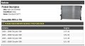 Radiator Standard Duty Compatible With 2005-2008 Chrysler 300