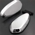 Hongk- Mirror Block Off Base Plates Compatible With 2000-2008 R1 Yzf-r1 Yzfr1 Chrome B01bw4n9t6