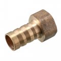 Uxcell Brass Hose Barb Fitting Connector 12mm G3 8 Female Thread Pipe Adapter 2pcs