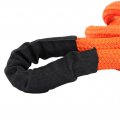 Kinetic Recovery Tow Rope Orange 1 Inch X 20 Foot 48 000lbs Replacement For Utv Atv Truck Car Tractor