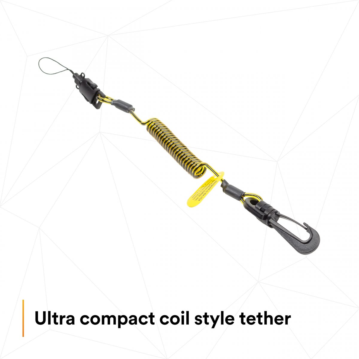 3m Ext-c2lcoil-10pk Dbi-sala Fall Protection For Tools Clip2loop Coil Tether Small Objects Swivel Snap Any D-ring Attachment