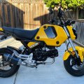 Kemimoto Colored Verge Washers Compatible With 2022 2023 2024 Grom Motorcycle Side Panel Cover Full Set Aluminum 12pcs Black