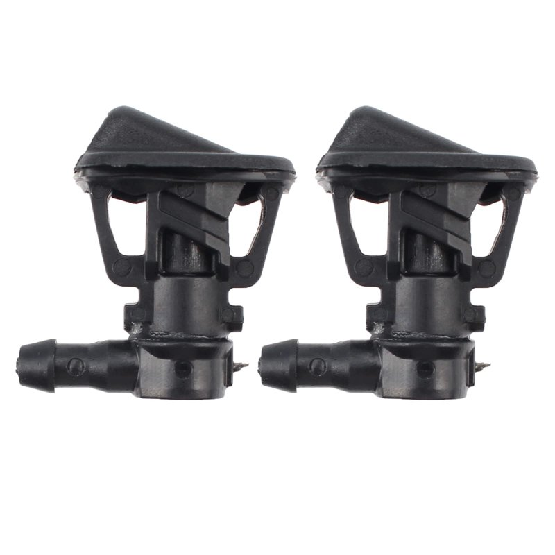 Front Windshield Washer Nozzles 68164356ab Replacement For Jeep Wrangler Jk 2013 2018 Spray Jet Kit Pack Of 2 With Rubber