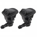 Front Windshield Washer Nozzles 68164356ab Replacement For Jeep Wrangler Jk 2013 2018 Spray Jet Kit Pack Of 2 With Rubber