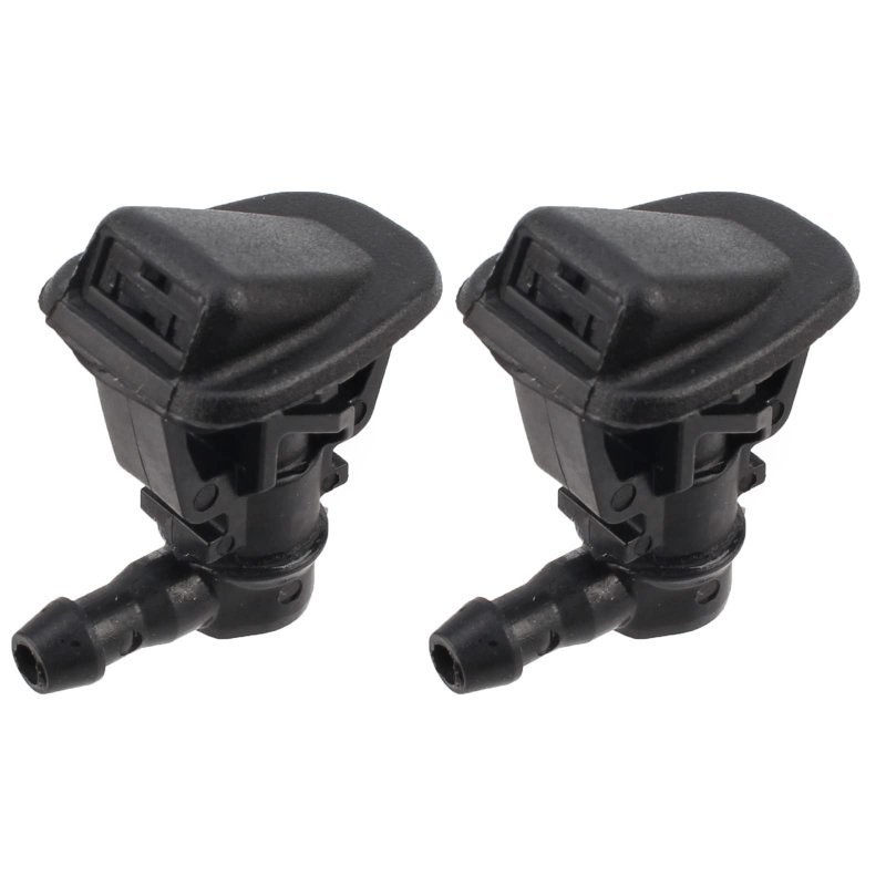 Front Windshield Washer Nozzles 68164356ab Replacement For Jeep Wrangler Jk 2013 2018 Spray Jet Kit Pack Of 2 With Rubber
