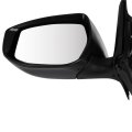 Left Side View Mirror For 2013-2018 Nissan Altima Heated With Cover Ptm Sedan Without Signal Lamp Replaces 963023th1a-pfm 