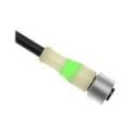 Mqdc-515-gyn Sensor Cordset Str M12 F 5p To Free End 5wire 5m Black Pvc Jacket 811457 