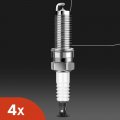 A-premium Set Of 4 Ignition Coil Pack And Iridium Spark Plugs Compatible With Mitsubishi Outlander 2014-2019 2 4l Replace