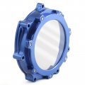 Sfriding Clutch Cover With Clear Window For Yamaha Yfz450 Yfz450r 2006-2022 5tg-15415-00-00 5tg-15415-10-00 Crankcase 1-1 Blue
