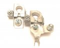 Terminal Set New Bt4z-14450-aa Positive Bt4z-14450-ba Negative Battery Clamp Edge F-150 Explorer Flex Focus W Nuts