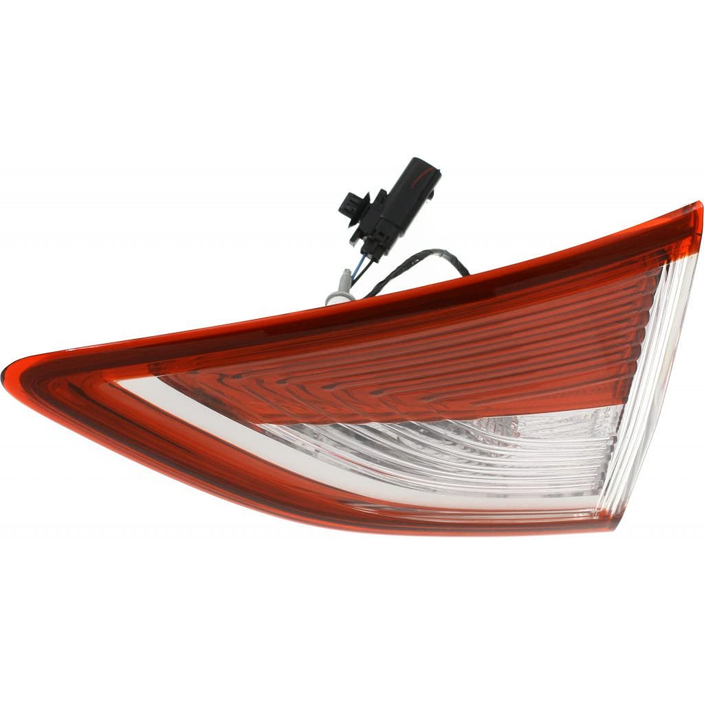 Tail Light Assembly Passenger Side Inner Ford Escape 2013 2014 2015 2016 Liftgate Mounted Capa Certified Replacement For