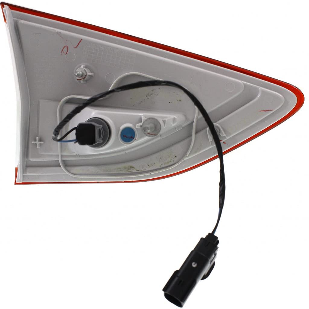 Tail Light Assembly Passenger Side Inner Ford Escape 2013 2014 2015 2016 Liftgate Mounted Capa Certified Replacement For
