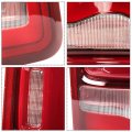 Wflnhb Right Passenger Side Tail Light Replacement For Dodge Ram 1500 2019-2022 Red Lens Rear Brake Lamp Without Blind Spot