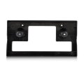 Front License Plate Bracket For Nissan Armada 2004 2005 2006 2007 Black Pp Plastic Replacement Ni1068148 Ni1068148c 