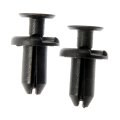 Bumper Cover Retainers For Toyota Corolla 2013 Black Plastic Push Rivets Fastener Replacement 90467-05170 And 90467-t0047 