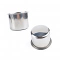 Sherchpry 2pcs Hose Clamp Car Drink Cup Metal Yacht Holder Stainless Steel Base