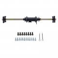 32 Rear Axle Complete Kit 81cm Assembly Direct Replacement Carrier Wheel Hub Go Kart For 110 150 200cc Atv Quad Bike