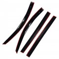 Gxywady Side Window Vent Visor Rain Deflector Guard Replacement For Toyota Sienna 2004 2005 2006 2007 2008 2009