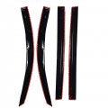 Gxywady Side Window Vent Visor Rain Deflector Guard Replacement For Toyota Sienna 2004 2005 2006 2007 2008 2009