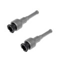 Fuel Line Connector Nylon Black Female End 1 80 Degree Angle High Fluorine Fluorocarbon Barb Quick Disconnect 1 