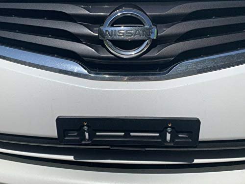 Front License Plate Bracket For Nissan All Models 4 Pack Flat Bumper Mounting Adapter Kit With Screws And Nuts 2 5 In X 12