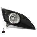 Halogen Fog Light Lamp With Cover Right Side 2pcs For Hyundai Veloster Turbo 2013-2016 865242v500 86524 2v500 Black 