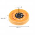 Uxcell 3-inch Cotton Buffing Wheel Polishing Pad For Bench Grinder Tool 2 Pcs