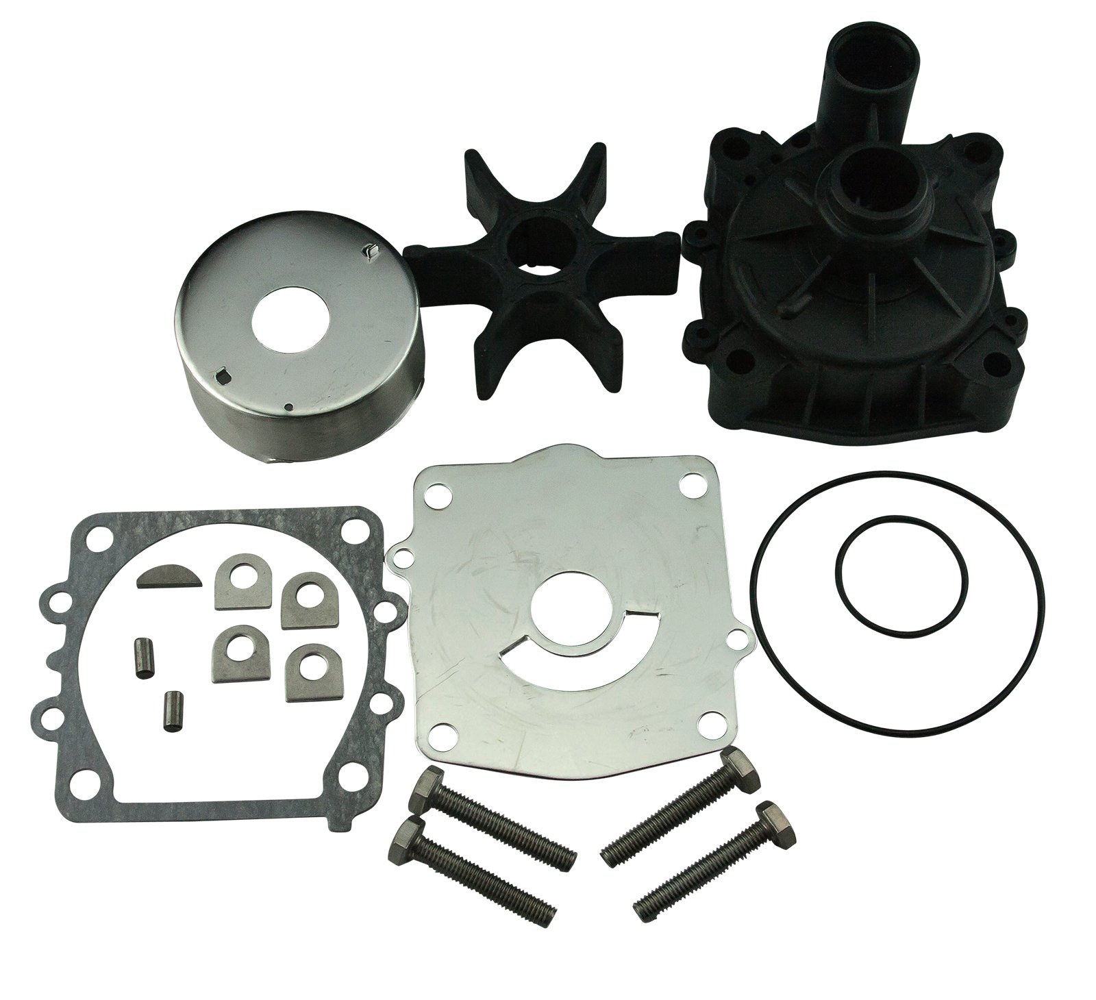 Yamaha Water Pump Rebuild Kit W Housing Fits Many 150 175 200 Hp 6g5