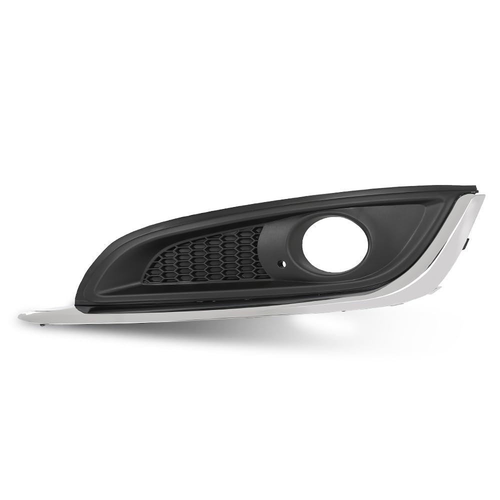 Front Left Bumper Grille Fog Light Bezel Lamp Trim For Buick Regal 2014 2015 2016 2017 Chrome Black Part Number 23142357