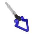 Blue Aluminum Alloy Triangle Shape Front Rear Bumper Trailer Ring Eye Towing Tow Hook Screw For Volkswagen Golf Gti 