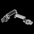 Uxcell Led Strip Mounting Brackets Fixing Clips Clamps Holder For 5050 With Screws 10mm Wide Waterproof Transparent Nylon Pack