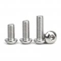M2-0 4 X 20mm Button Head Socket Cap Screws Allen Drive Stainless Steel 304 Full Thread Heavy Duty Machine Hexagon Screw Metric 