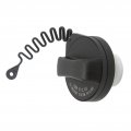 Fuel Tank Cap Black Abs Filler With Tether For S60 S80 V70 V60 Xc60 Xc70 Xc90