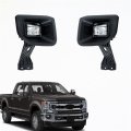 Halogen Pair Of Front Fog Light Replacement For F250 2020 2021 2022 Driving Lamps Lc3z15201a Lc3z15200a 