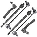6 Piece Tie Rod End And Sway Bar Link Kit For 2004 2009 Toyota Prius Es80302 Es80303 Ev80304 K80230 Steering Suspension Set 