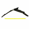 Polaris Rzr Rear Left Fender Flare Gloss Black Genuine Oem Part 5439762-070 Qty 1