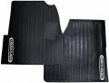 Freightliner Cascadia New Generation Black Rubber Floor Mats With Logo Fits 2018-2023 