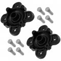 Caltric Front Left And Right Wheel Hub With Studs Compatible Polaris Ranger 1000 Diesel 2015 2016 2017 2018