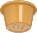Carlisle S27522 Melamine Smooth Ramekin 1 5 Oz Capacity Honey Yellow Case Of 48